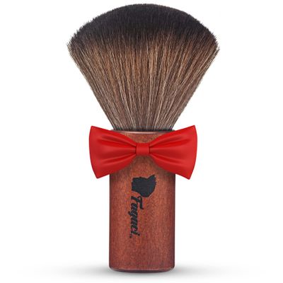 Fagaci Velvety Touch Barber Brush - High-Density Bristles Neck Duster for Hair Cutting