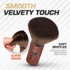 Fagaci Velvety Touch Barber Brush - High-Density Bristles Neck Duster for Hair Cutting view 2