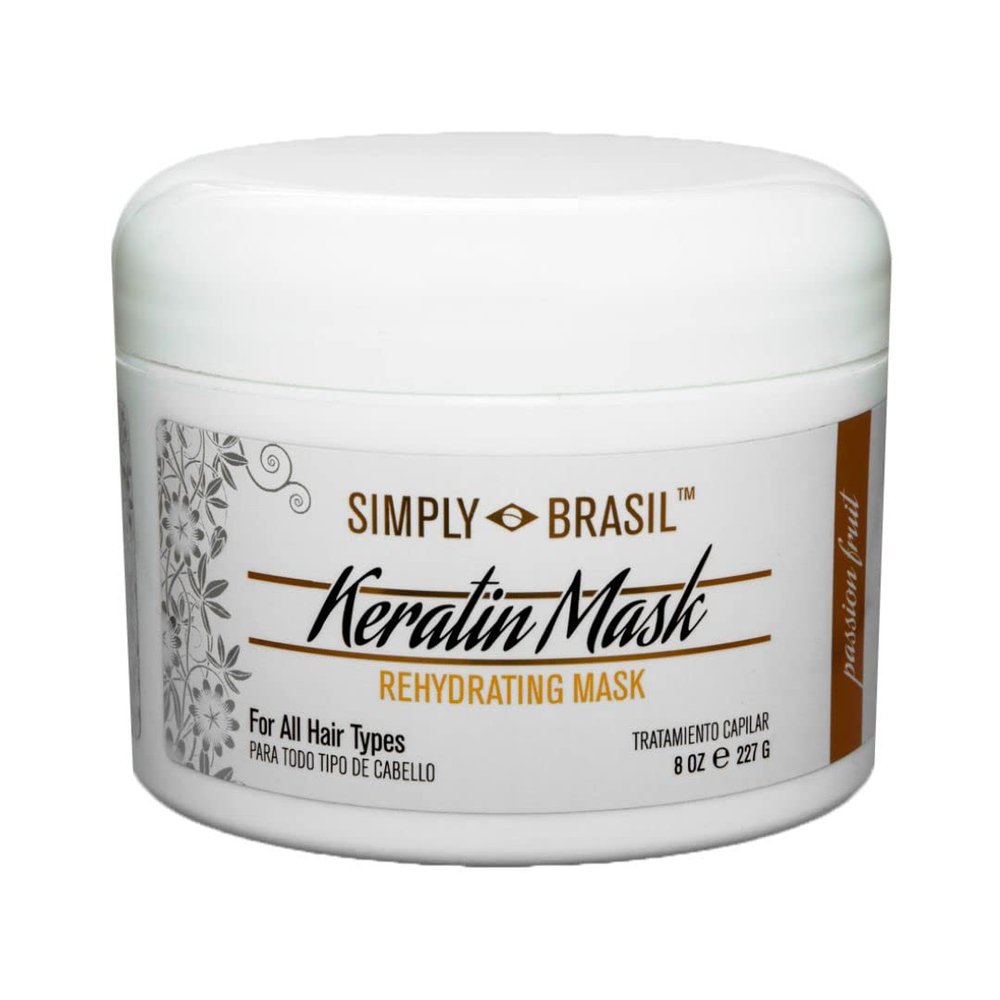 Simply Brasil Keratin Mask Formaldehyde Free, 8 oz (Step 3) - Simply Brasil Keratin Mask Formaldehyde Free, 8 oz (Step 3) Keratin mask with passion fruit to help restore the hair softness and shine of dry, damage or weak hair.