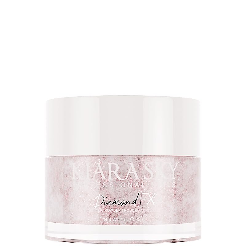 Kiara Sky DiamondFX Acrylic Powder - Professional Reflective for Nails - Long Lasting Nail Acrylic Powder 1 oz, Hopeless Romantic