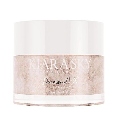 Kiara Sky Acrylic Powder DiamondFX Reflective Glitter with Sparkle Diamond dust effect 1 oz, Nuts for You (orange brown)