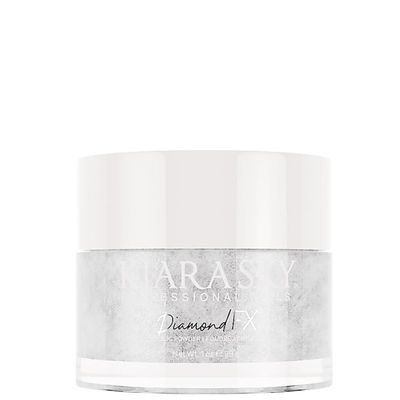 Kiara Sky Acrylic Powder DiamondFX Reflective Glitter with Sparkle Diamond dust effect 1 oz, Tin Man (silver)