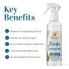 NEW Keratin Crystal Maximum Kachita Spell 20 min Express HairTreatment long Lasting Blowout Professional Results Straightening and Smoothing Queratina Keratina 16 floz view 3