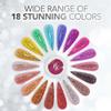 Kiara Sky Acrylic Powder DiamondFX Reflective Glitter with Sparkle Diamond dust effect 1 oz, Berry Licious (pink) view 3