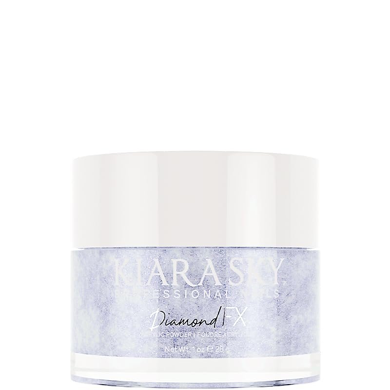 Kiara Sky DiamondFX Acrylic Powder - Professional Reflective for Nails - Long Lasting Nail Acrylic Powder 1 oz, Ice Cold