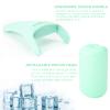 2 Pack Ice Roller for Face and Body Massage, Facial Roller Skin Care Tool for Reduce Wrinkles and Puffiness, Migraine Pain Relief and Skin Tighten, Cold Therapy for Cooling and Calming.(Pink+Green) view 3