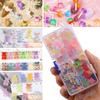 editTime 160PCS Kawaii Colorful Resin Acrylic 3D Bear Nail Art Charms for Nail DIY Crafting Scrapbook Accessories (Multicolor4) view 3