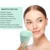 Wonderwin Ice Roller for Face and Body Massage, Facial Roller Skin Care Tool for Reduce Wrinkles and Puffiness, Migraine Pain Relief and Skin Tighten, Cold Therapy for Cooling and Calming(Green) view 2