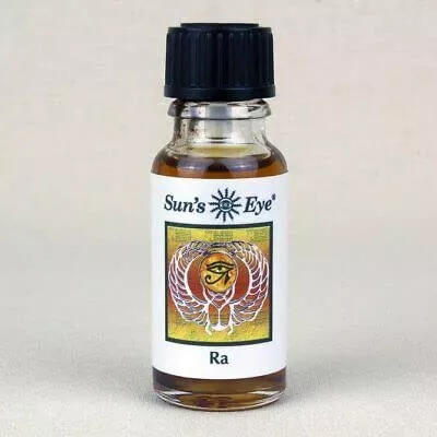 Ra (Ruler of The Sun, Eternal Fire), Sun's Eye Deity Collection Oils, 1/2 Ounce