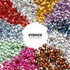 5320 Pieces Flat Back Gems Round Crystal Rhinestones 6 Sizes (1.5-6 mm) with Pick Up Tweezer and Rhinestones Picking Pen for Crafts Nail Face Art Clothes Shoes Bags DIY (Clear AB) view 2