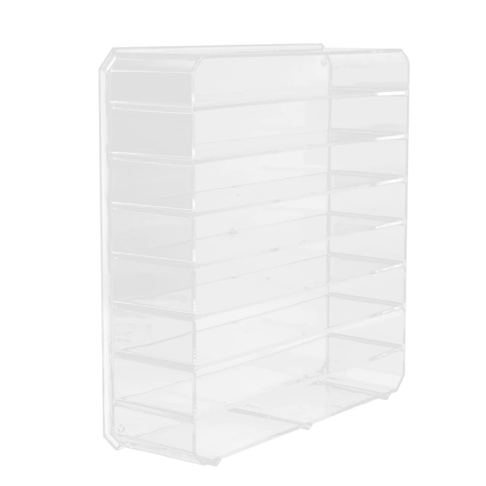 Zerodeko 1set Seven Cosmetics Display Rack Multi-purpose Storage Box for Makeup Organization Vanity Dressing Table and Bathroom Counter