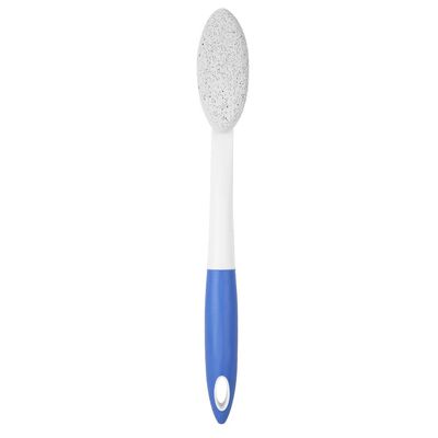 Foot Stone with Long Handle,ANGGREK Pumice Stone On A Handle Long Handle Remove Dead Skin Cutin Foot Brush with Scrubbing Pumice Stone Foot Massage Remover