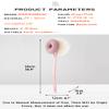 AARAINBOW 2 Packs Shower Body Brush with Bristles and Loofah, Back Scrubber Mesh Sponge with Curved Long Handle for Skin Exfoliating Bath, Massage Bristles Suitable for Wet or Dry (C-Gray+Pink) view 2