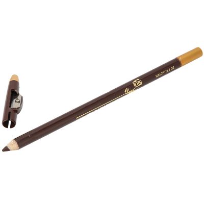 ANGGREK Beard Lineup Pen, White Hairline Pen Professional Beard Pencil Filler Household Beard Pencil Liner Shaping Styling Tool(Dark Brown)