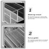 Beavorty Cosmetic Organizers Eyeshadow Organizer Multi-grid Palette Holder Simple Stylish Makeup Storage Box view 4