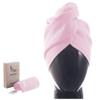 SELARUS 100% Turkish Cotton Hair Towel Wrap for Women,Non Microfiber,400-GSM(Grams per Square Metre),AntiFrizz,Hair Plop Waffle Towels for Curly,Long&Thick Hairs,Turban Head Wrap,1Pack10x26inc view 1