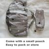 14L Collapsible Feet Bath Basin Soaking Bag for Kids, Portable Foot Spa Soak Tub Foldable Water Bucket for Travel Camping, Grey view 4
