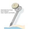 2023 New Long Handle Bath Massage Cleaning Brush with Non-Porous Sticky Hook, Multifunctional Detachable Back Brush, One-Touch Foam Exfoliation, Family Essential view 2