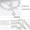 Acenail Rhinestone Head Chain Womens Wedding Hair Jewelry Silver Headbands Chain Bridal Head Jewelry Bride Headpieces Boho Hair Chains Halloween Prom Hair Accessories for Women view 2