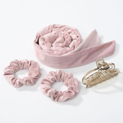 FOFY Lazy Butterfly Hair with Sleep curl Artifact Big Wave no Heat curl Stick Light Powder 4-Piece Set