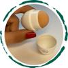 Volcanic Stone Oil-Absorbing Face Roller. Excellent Absorption Capacity. Easy to Use and Clean. view 1