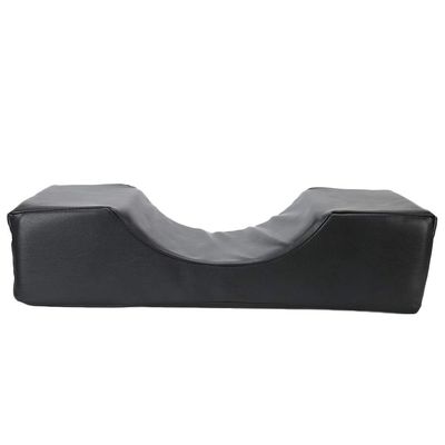 Alvinlite Beauty Lash Pillow Eyelash Extension Neck Pillow Eyelash Pillow Comfortable Foam Pillow Beauty Salon Pillow for Lash Extension Grafting (Black)(PU)