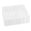Zerodeko 1set Makeup Organizer Box Removable Dividers Multi-purpose Cosmetics Storage for Eyeshadow Lipstick and Nail Polish Compact and Functional Display Rack for Home and Vanity Use view 1