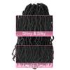 12 Inch Soft Locs Crochet Hair 6 Packs Short Straight Pre-looped New Faux Locs Crochet Hair 6 Packs, 1#(Jet Black) view 4