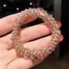 5 Pieces Crystal Pearl Hair Ropes for Women Beaded Elastic Ponytail Scrunchies Holders Hairband for Girls view 4
