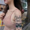 Fake Tattoos Semi Permanent Sleeve tattoos for Men and women, Realistic Full Arm Temporary Tattoos Waterproof & Long-Lasting long (Butterfly) view 2