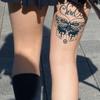 Fake Tattoos Semi Permanent Sleeve tattoos for Men and women, Realistic Full Arm Temporary Tattoos Waterproof & Long-Lasting long (Butterfly) view 3