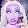 Mysense Light Purple Face Body Paint Stick, Purple Eye Black Stick Baseball Softball Football, High Pigment Body Painting Cream Blendable Stick for Halloween SFX Ursula Costume Cosplay Party Makeup view 2