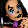 Mysense Light Purple Face Body Paint Stick, Purple Eye Black Stick Baseball Softball Football, High Pigment Body Painting Cream Blendable Stick for Halloween SFX Ursula Costume Cosplay Party Makeup view 4