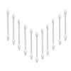 Double Precision tips cotton swabs with Paper Stick, Pointed Cotton Buds for Makeup, 600pcs view 1