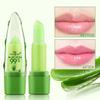 2 Pack Aloe Vera Lipstick, Long Lasting Lip Care Nutritious Plumper Lip Balm, Moisturizer Magic Color Changing Crystal Jelly Lipstick, Lip Gloss Matte Makeup Tinted Lip Balm (Green A) view 2