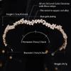 Aoligrace Luxury AAA Cubic Zirconia Wedding Headband for Women Princess Full CZ Headpiece Birthday Bridal Floral Headpiece view 4