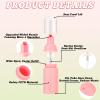 24 Pcs Foam Pump Bottles 1 Oz/ 30 ml Plastic Mini Empty Dispenser Travel Soap Foaming Bottles for Refillable Hand Sanitizer Lash Shampoo(Pink) view 3
