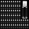 KEILEOHO 80 Pack 1oz/30ml Clear Plastic Flip Cap Bottles, Travel Bottles with Flip Cap, Empty Dispenser Container for Travel Size, Refillable Containers Bottles for Shampoo, Lotion, Cream, Toner view 1
