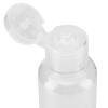 KEILEOHO 80 Pack 1oz/30ml Clear Plastic Flip Cap Bottles, Travel Bottles with Flip Cap, Empty Dispenser Container for Travel Size, Refillable Containers Bottles for Shampoo, Lotion, Cream, Toner view 3