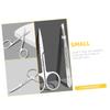 Beavorty 1set Creative Eyebrow Scissor and Tweezer Professional Stainless Steel Brow Grooming Tools for Precise Shaping and Trimming for Personal and Salon Use view 3