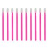 FRCOLOR 100pcs Disposable Lip Applicator Brushes Soft Head Silicone Makeup Brushes for Precise Lip Color Application for Balm and Gloss for Makeup Lovers and Beginners view 1