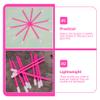 FRCOLOR 100pcs Disposable Lip Applicator Brushes Soft Head Silicone Makeup Brushes for Precise Lip Color Application for Balm and Gloss for Makeup Lovers and Beginners view 3