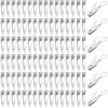 200 Pieces Nail Clippers Bulk Stainless Steel Fingernails Cutters Pointed Toenail Trimmers Manicure Pedicure Tool Set with Key Chains for Kids Men and Women view 1