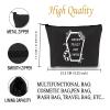JXGZSO Ghost Movie Gift Horror Movie Cosmetic Bag Halloween Ghost Makeup Bag Never Trust The Living Cosmetic Bag (Never Trust The Living b) view 2
