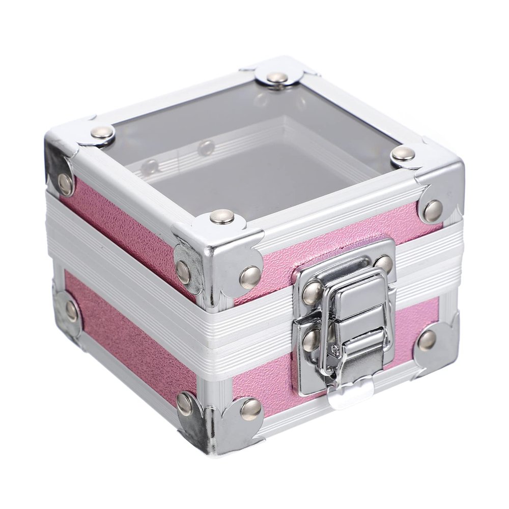 Beaupretty Nail Drill Grinding Bit Holder Box- Drill Bit Case Stand Displayer Acrylic Manicure Grinding Head Display Box