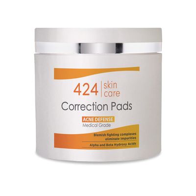 424 Skin Care Correction Pads - Dermatologist Tested & Recommended - Clinically Proven Formula - 60 pads
