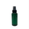 Natural Farms 2 oz Green Cosmo Plastic Spray Bottles -12 Pack Empty Spray Bottle Refillable - BPA Free - Essential Oils - Aromatherapy | Black Fine Mist Sprayers with Dust Caps - Made in the USA view 2