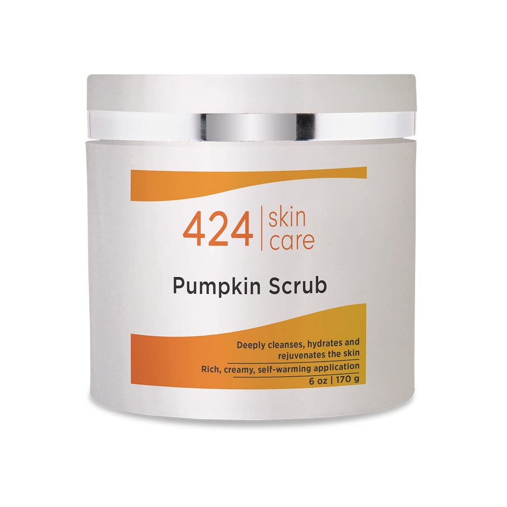 424 Skin Care Pumpkin Scrub - Dermatologist Tested & Recommended - Clinically Proven Formula 6 Fl Oz