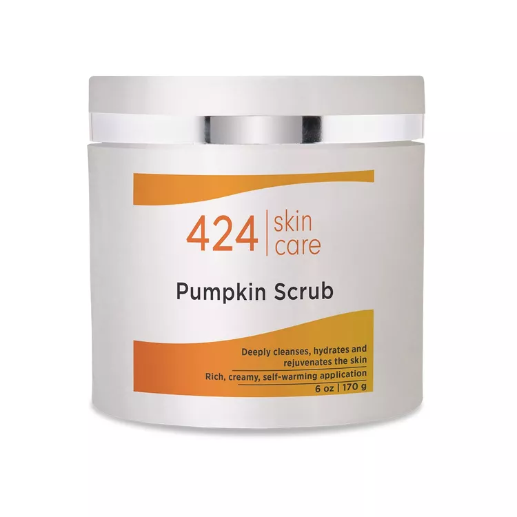 424 Skin Care Pumpkin Scrub - Dermatologist Tested & Recommended - Clinically Proven Formula 6 Fl Oz