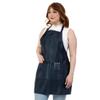 Plum Hill Snakeskin Hair Stylist Apron for Cosmetology, Nail Tech, Esthetician, Make-up Artist - Waterproof Bleach Proof - Hairdresser Apron with Pockets view 1